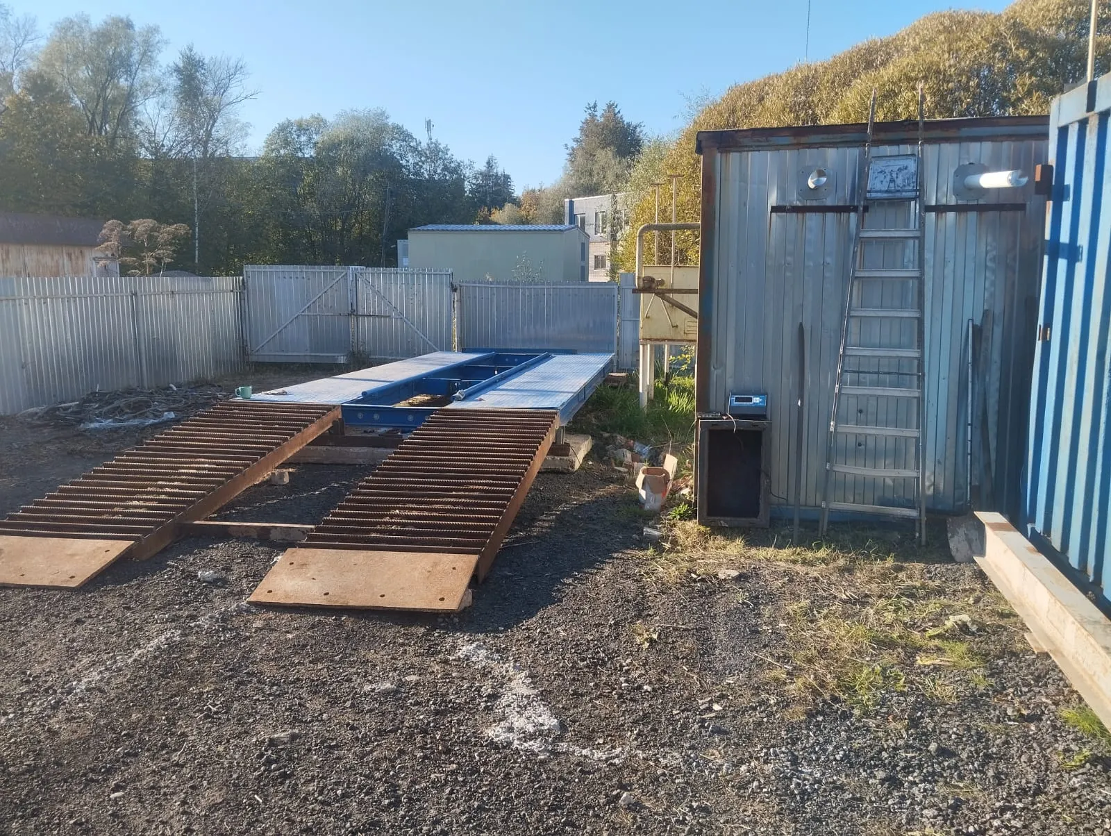 Автовесы в пункте приёма лома по адресу улица Студенческая 20